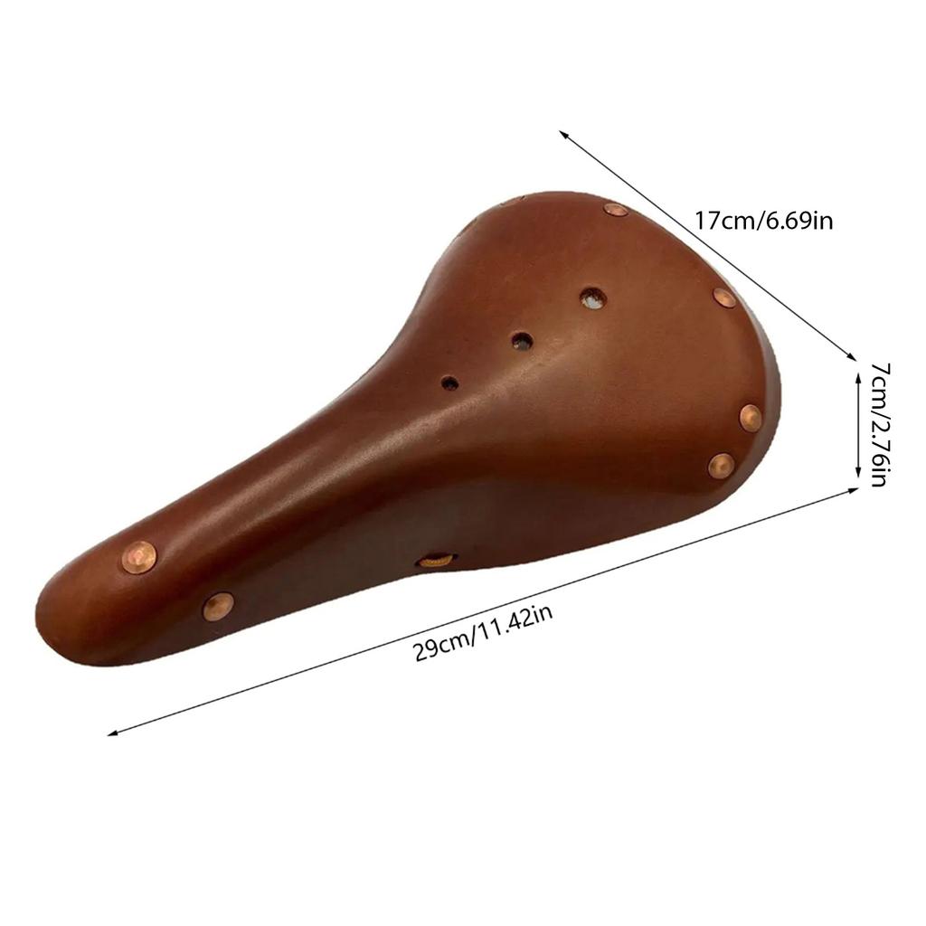 Comfortable Bikes Seat Cushions Bikes Seat PU Leather Handmade Water proof Bikes Saddle for Road Bikes