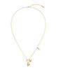 Tatiana Necker Flower Heart Necklace_Nz1139
