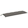 VidaXL Coussin de banc de jardin gris foncé mélangé 150x50x7 cm tissu, coussin, coussin de banc, coussin de jardin, coussin 4002554