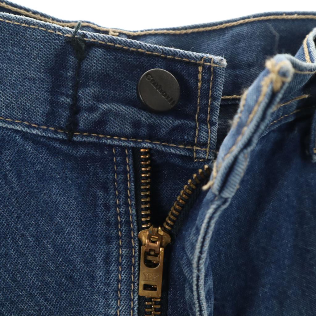 Carhartt work Denim pants W34 Wash blue jeans Men's Used