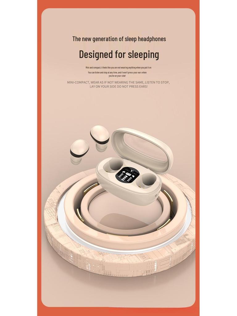 Invisible In-Ear True Wireless Bluetooth Earphones with Long Battery Life and HD Call Quality