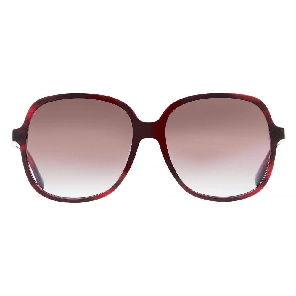 Longchamp Square Sunglasses LO668S 514 Marble Rouge 58mm Longchamp Women main image 3