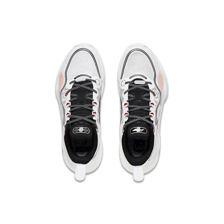 Li Ning Yu Shuai Evolution Low Laser Lightweight Breathable Low-Top Basketball Shoes Men Sneaker White ABAS161-1
