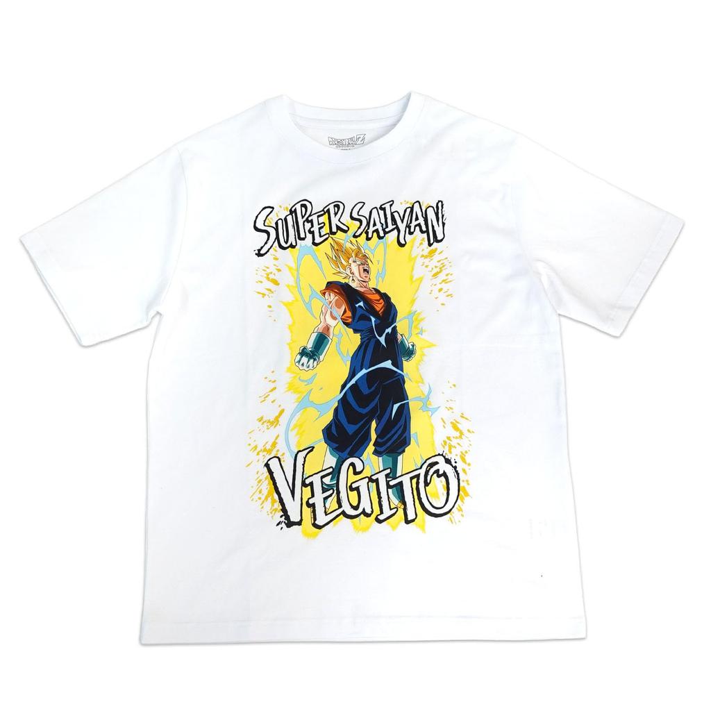 Dragon Super Super Character Goods [Fineplus] T-shirt, Short-sleeved, Ball, Vegito, Saiyan, Merchandise,