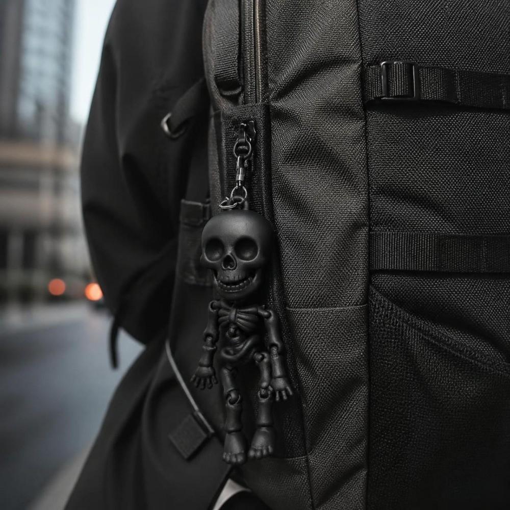 Hanging Ornaments Articulated Skeleton Pendant Decoration Skull Bag Charm  Car Key Accessories