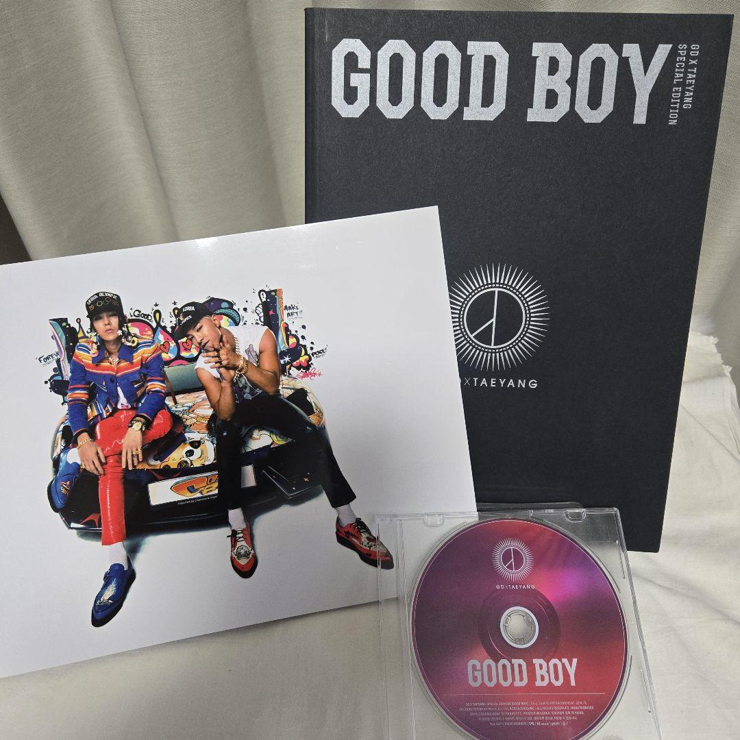 

[USED] GD×TAEYANG(BIGBANG) GOOD BOY CD & Photobook