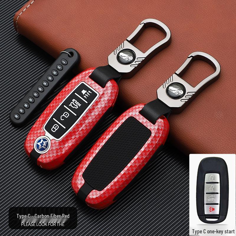 Venucia Key Cover: Stylish, Atmosphere-Enhancing Car Key Bag with Buckle Remote Shell for Personalized Decoration