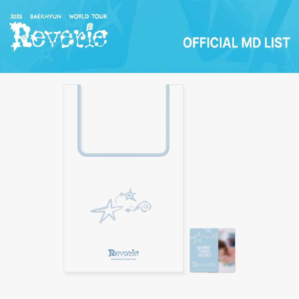 

Pre-order 2025 BAEKHYUN World Tour Reverie Reusable Bag