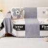 Bohemian Style Sofa Cover Universal for All Seasons  New Dustproof Scratchproof Sofa Towel Cushion Cover Quilted