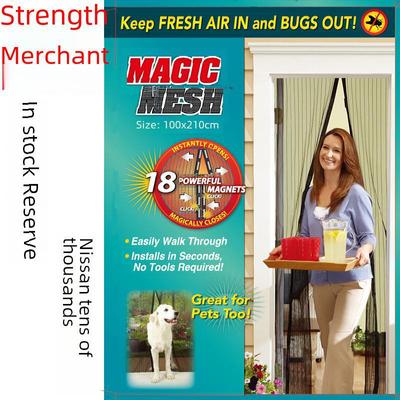 Magic Mesh Magnetischer Anti-Moskito-Bildschirm Türvorhang & Fensterabdeckung Sommerbildschirm