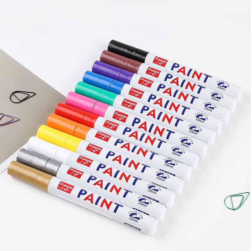 Kreativ Multifunktionell DIY Graffiti-penna för Clownballongdekorationer och Touch-up Målning