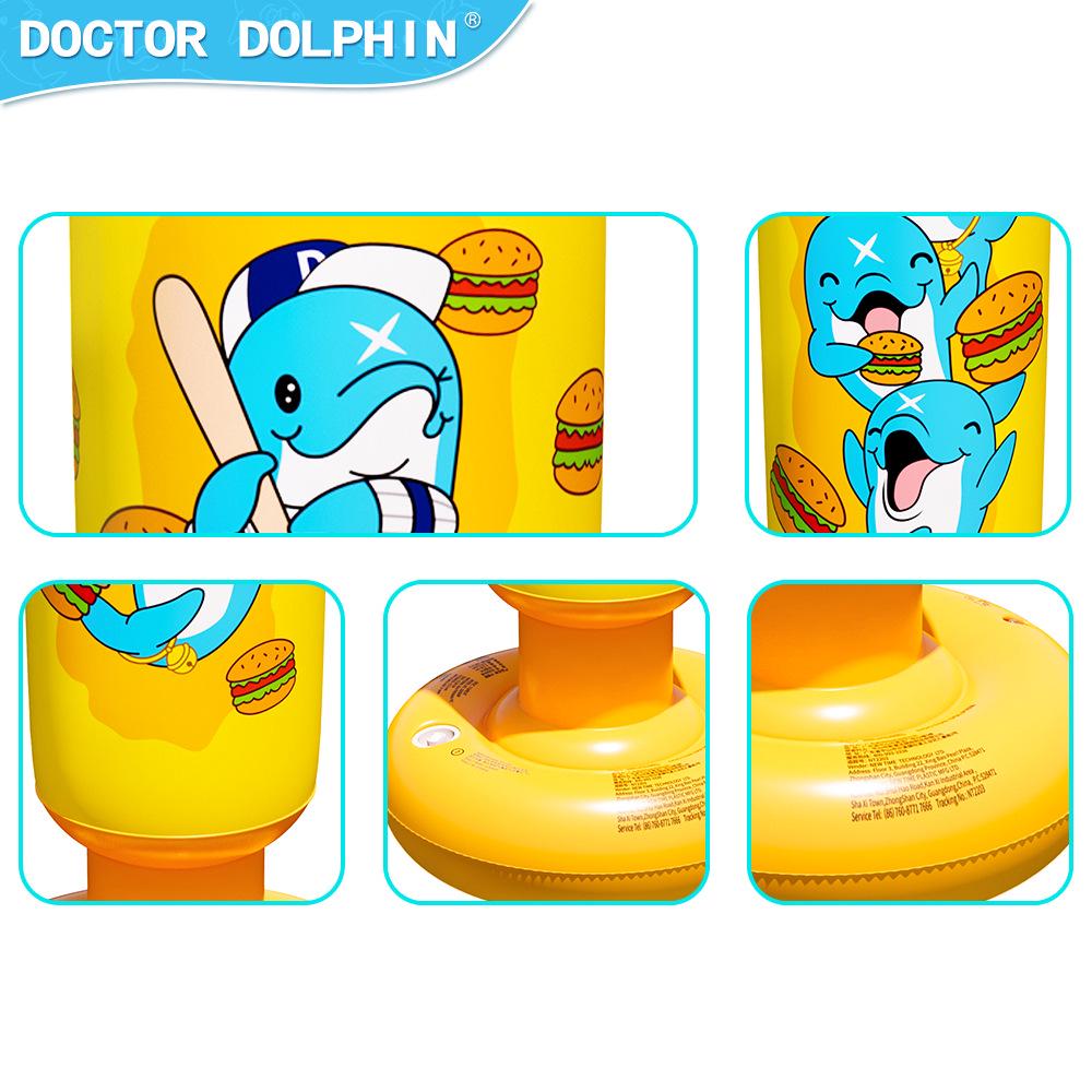 Children's Thickened Inflatable Punching Bag - Vertical Boxing Column and Stress Relief Tumbler Sandbag.