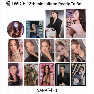 12th Mini Album Ready To Be Photocard Message Card Poster Postcard Sana