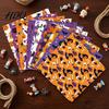 Classic Halloween Elements Stickers 12 Sheets Scrapbook Paper Set 6x6in Double-Sided Craft