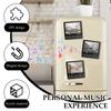 Acrylic Music Fridge Magnet Custom Music Album Fridge Sticker Compact Personalized Plaque Magnet Player With Built In Music