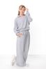 Girls Zip-Up Hoodie Sweatshirt with Hood and Wide-Leg Pants – Kids Casual Set Any season 6506-057 HC