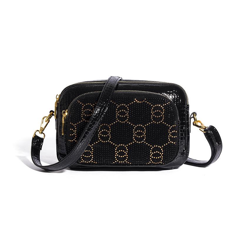 Women's bag new fashion summer small satchel premium messenger bag versatile hot diamond women's bag tide