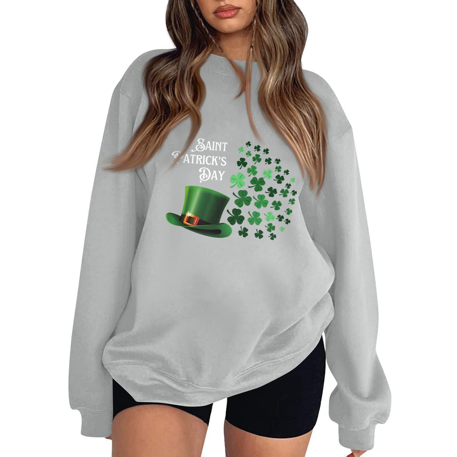 

Женская повседневная мода ко Дню святого Валентина с принтом, длинным рукавом, круглым вырезом, толстовки, пуловеры, топы XL арбуз красный