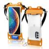 On NTV Baguette and Waterproof Case Operation with Pump with iPhone and All Models Up To Including iPhone and 8 Face ID IPX8 Fully Waterproof Phone