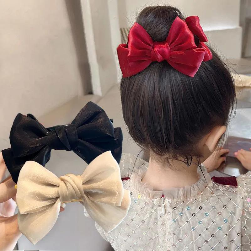 Mini Piccolo Clip a Pinza per Capelli a Farfalla Dolce Rete Clip a Squalo per Chignon Accessori Fermaglio per Capelli Spessi