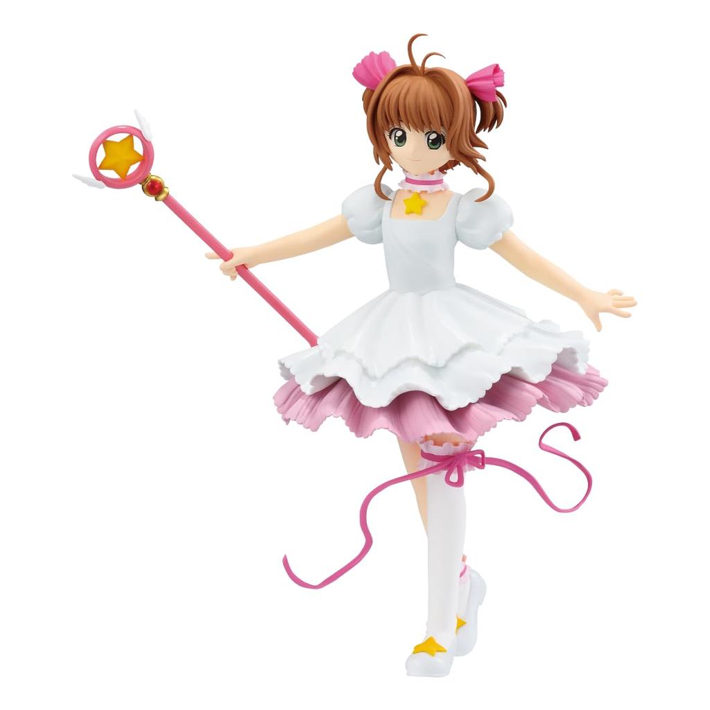 Banpresto Action Figure Kinomoto Sakura Cardcaptor Sakura Sakura Card 20cm - BP28964P Multicolor - Collectible Figure - Perfect for Anime Fans