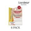 Locobase Repair Lip Balm Unscented Hypoallergenic High-Moisture Lip Cream 3g (6 Pieces)