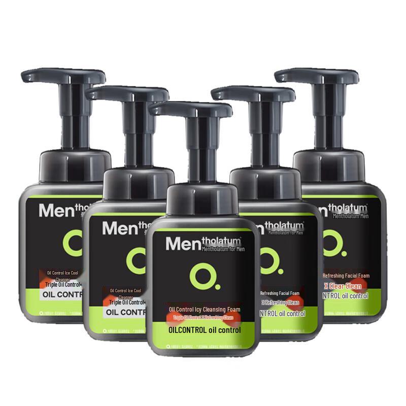 Mentholatum Men s Oil Control Ice Refreshing Cleansing Foam