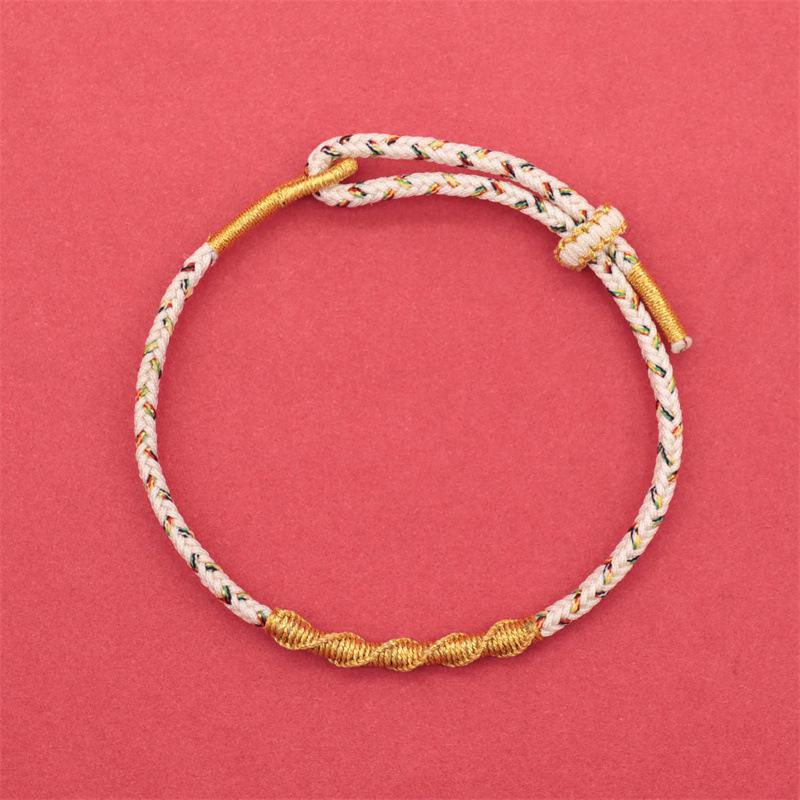 2025 Year of the Snake Red Rope Bracelet: Twelve Zodiac Eight Guardian Gods Hand-Woven for Men & Women