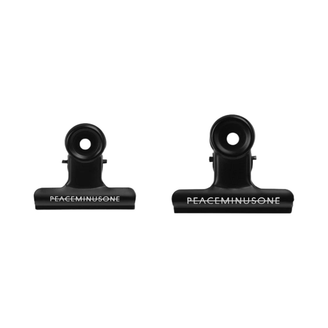 G-DRAGON Peaceminusone x Fragment Design Bulldog Clip #1 Black ONE SIZE