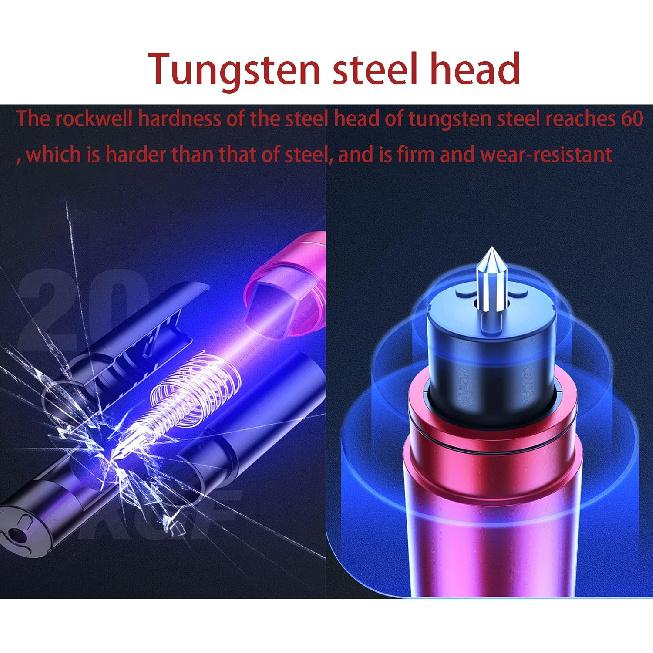 Automotive Window Breaker Seatbelt Cutter Hammerdex Car Rescue Safety Hammer Safehammer Glass Emergency Escape Tools Window Punch Breaker Tool