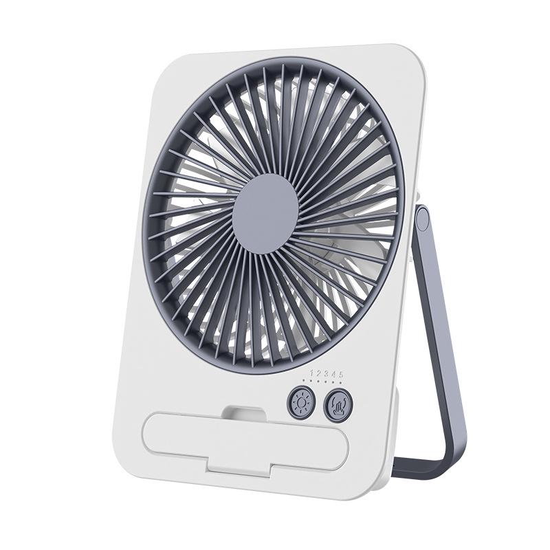 2026 Portable USB Rechargeable Mini Wall-Mounted Desktop Fan