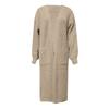 Knitted Pocket Cardigan Long Solid Color Women's Loose Coat Sweater