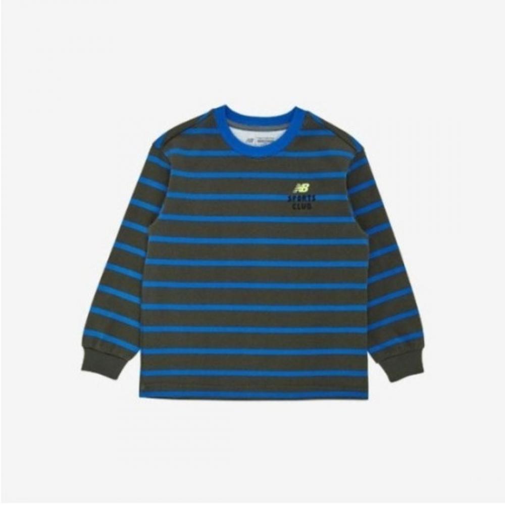 New Balance Kids Exclusive STripe T shirT Khaki 49 Nk9bgb105u