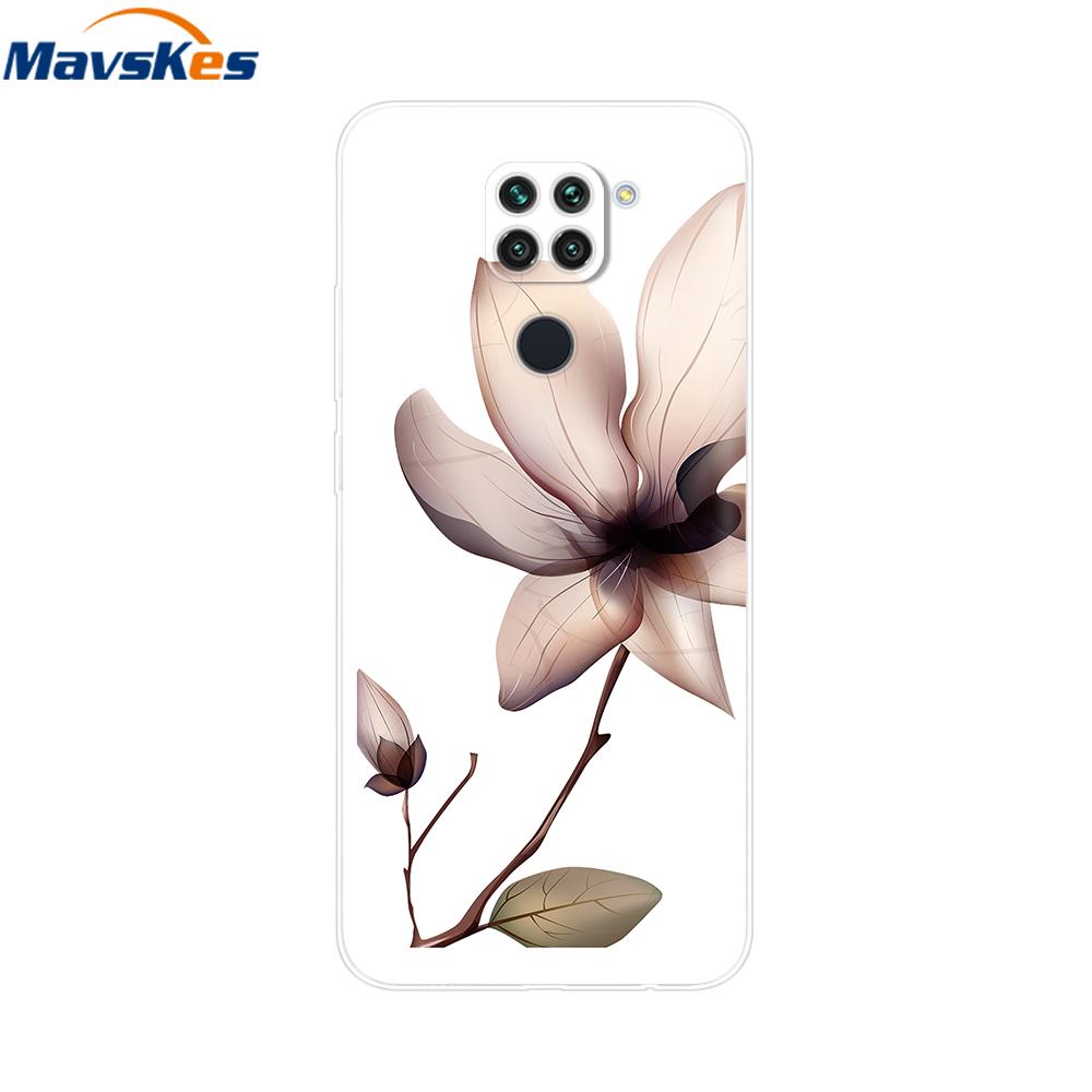 Phone Case For Xiaomi Redmi Note 9 Case 6.53'' Soft Silicone TPU Back Cover for Xiaomi Redmi Note 9 Note9 Case Coque Fundas Para