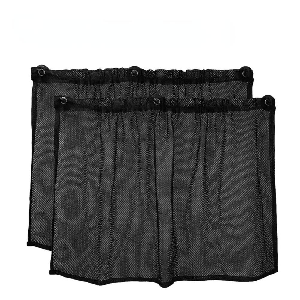 

2 шт. затемняющие шторы для автомобиля, солнцезащитные шторы для лобового стекла, боковые солнцезащитные шторы, солнцезащитные шторы с защитой от ультрафиолета, аксессуары для салона автомобиля чёрный