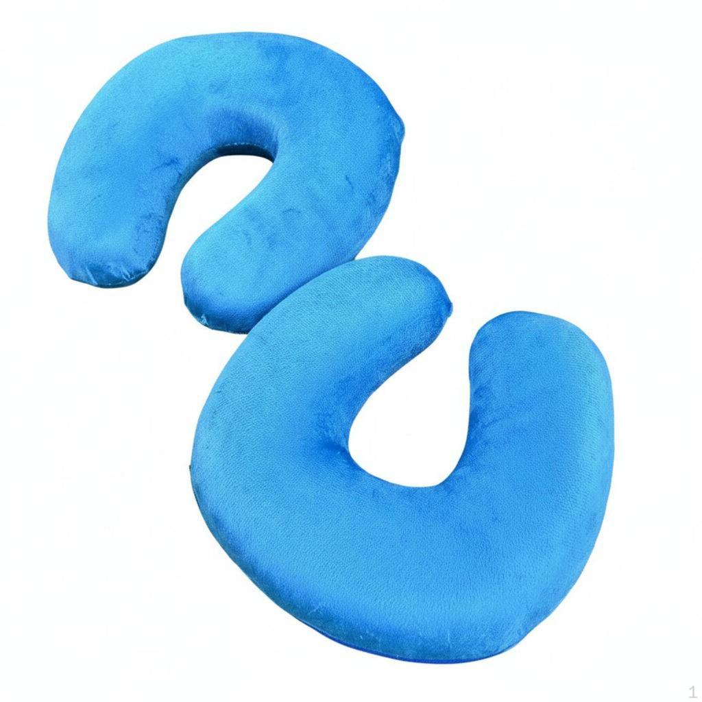 UShaped Face Pillow Pressure Relief Beauty Bed Cradle Memory Foam CShaped Headrest for