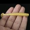20Pcs Fishing Lures Soft Baits with T-Tail Vibrant Color Mini Size Portable Flexible Fake Lures Artificial Baits