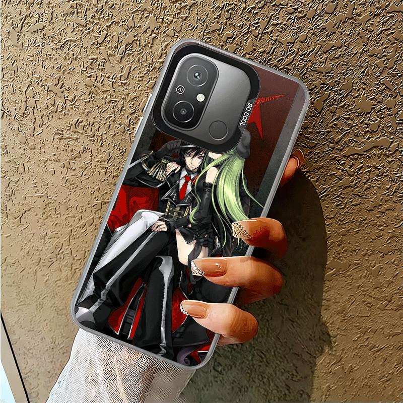 Code Geass Anime Soft Phone Case for Xiaomi Redmi 15C 15 14C 13C 12C Poco X5 X6 X7 Pro X3 F8 F7 Ultra M8 13 12 Cover Back Shell