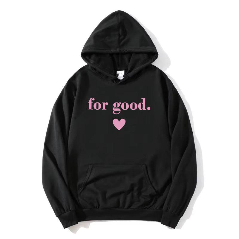 Wicked: for Good The Soundtrack Hoodies Graphic Cynthia Erivo Ariana Grande Sweatshirts Winter Fleece Long Sleeve Pullover Women