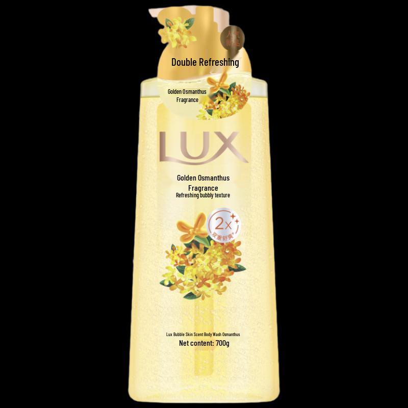 LUX Bubble Refreshing Shower Gel, Osmanthus Scent