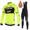 Fleece Thermal Sportswear, Bicycle Road Bike, Long-sleeved Overalls, Trousers, Cycling Equipment 2026 Winter Fleece Thermal Cycling Suit