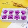 HFloral Hot Selling Customer Popular Rose Head 4~5 Cm  Preserved Roses Box Eternal Mother's Day Graduation Day