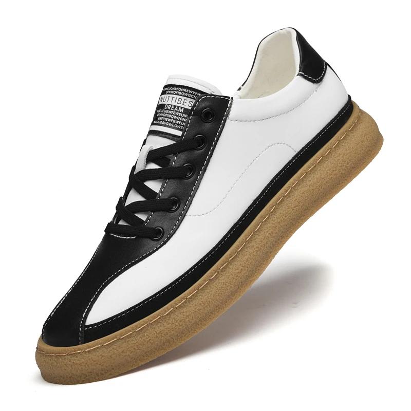 Fashion Luxury Mens Genuine Leather Casual Shoes New Breathable Cow Leather Formal Shoes Designer Driving Shoes Walking Male Footwear