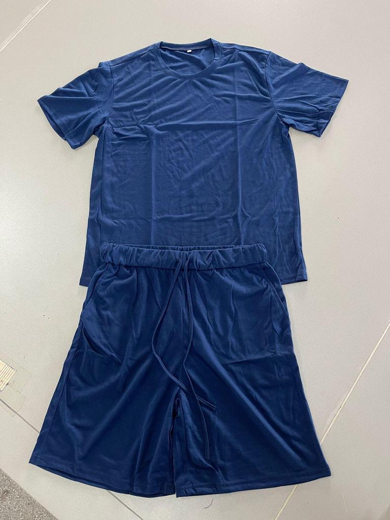 2024 Men's Trendy Summer Short Sleeve & Shorts Set - Casual Sportswear