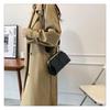 Women's 2023 Korean Style Versatile Chain Handbag - Red Textured Crossbody Shoulder Bag