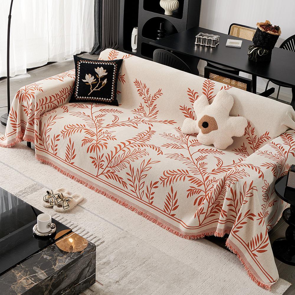 

Arctic Velvet Cedar Sofa Towel, Four Seasons Universal Full Cover Snowyil Sofa Cushion, Anti-Cat Scratch Sofa Cover, Soft and Comfortable 180 * 130CM one piece