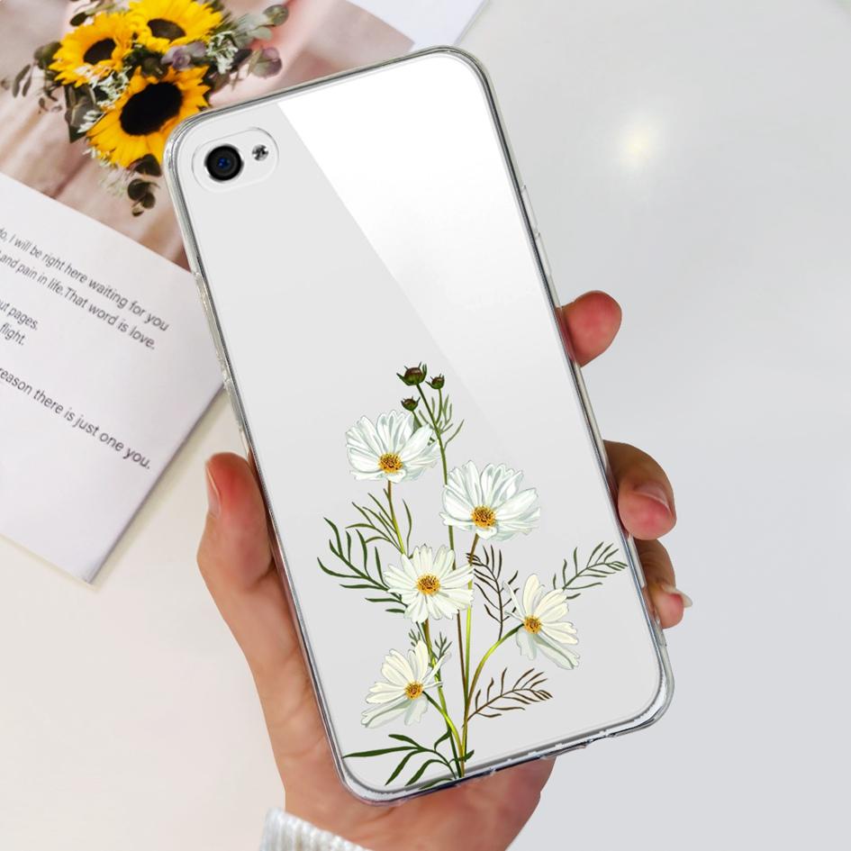 For iPhone 4 Case 3.5" Cute Cartoon Leopard Transparent Silicone Soft Cover For iPhone 4s iPhone4 Funda iPhone4s Shockproof Capa