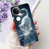 For Vivo S20 Elegant Floral Butterfly Phone Case For Vivo S20 V2429A Soft Silicone TPU Cases