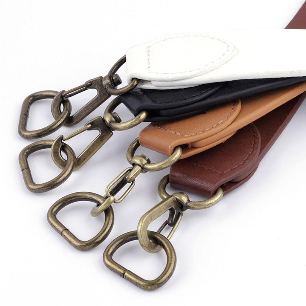 Leather Bag Accessories Leather Handbag Short Strap Solid Color Armpit Bag Handle Strap Hand Carry Bag Bag Handle