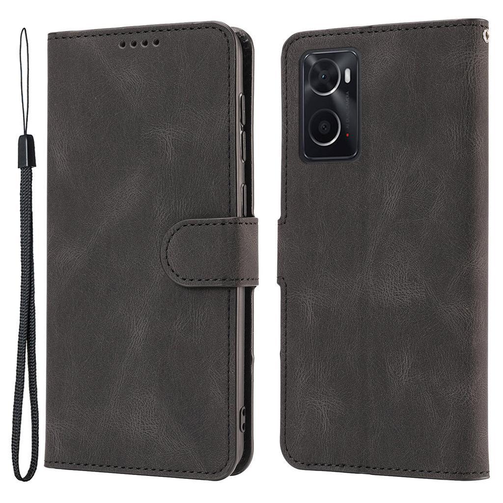 For Oppo A36/A76/A96 4G/Realme 9i 4G Leather Phone Case Wallet Stand Flip Phone Cover
